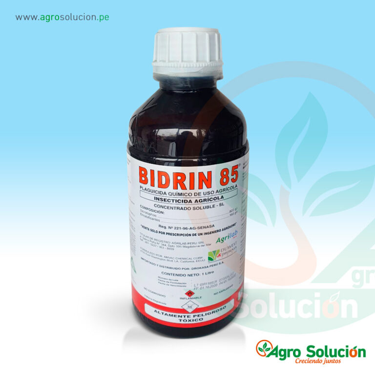 BIDRIN 85 PLAGUICIDA QUIMICO Agro Solución Agro Solucion