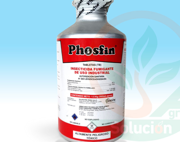 PHOSFIN TABLETAS-(TB)-Insecticida-Fumigante - Agro-Solución