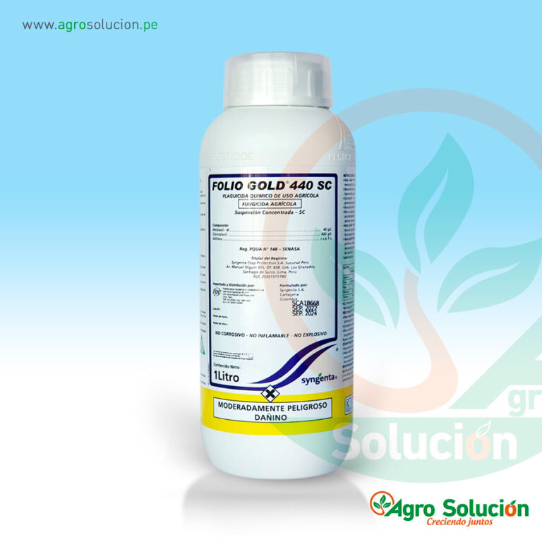 Folio Gold 440 SC / Agro Solución Tienda Virtual Agro Solucion